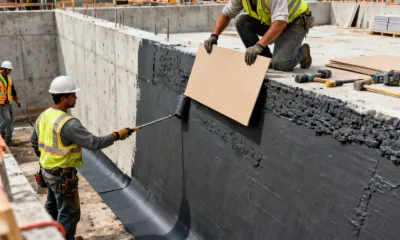 Tremco below-grade waterproofing membrane for foundation walls
